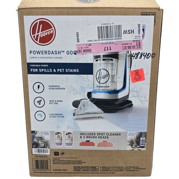 Hoover Other - Hoover PowerDash GO Portable Spot Cleaner FH13001PC Carpet Upholstery Tool